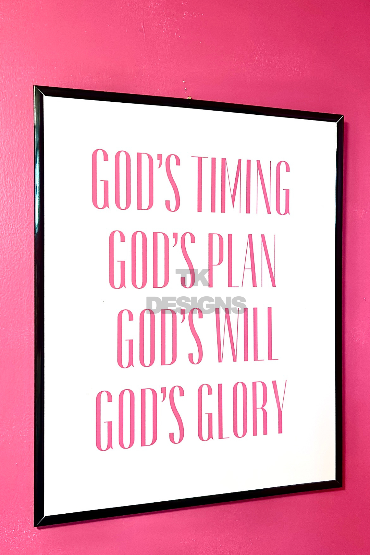 God’s timing
