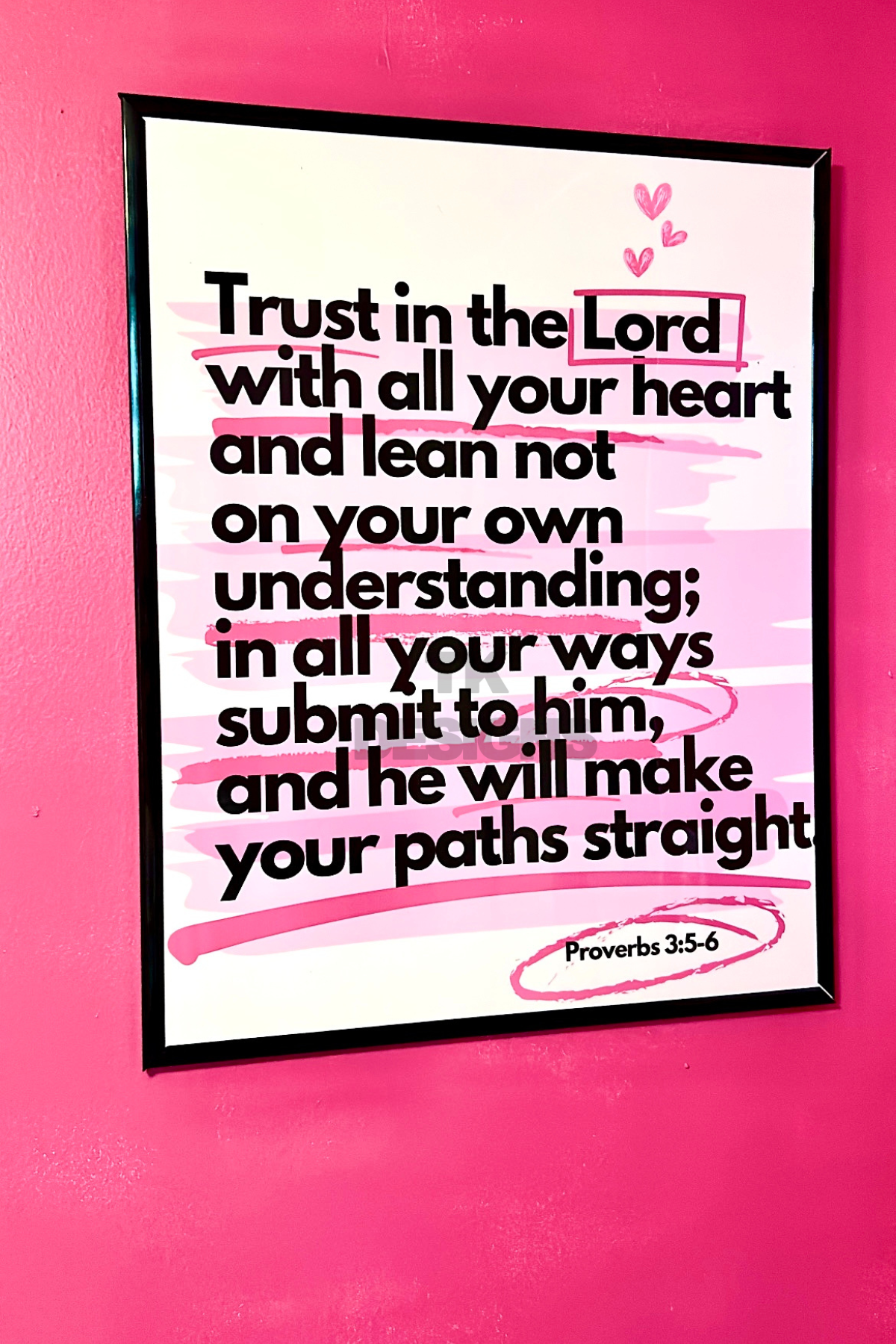 Trust in the Lord Wall Photo