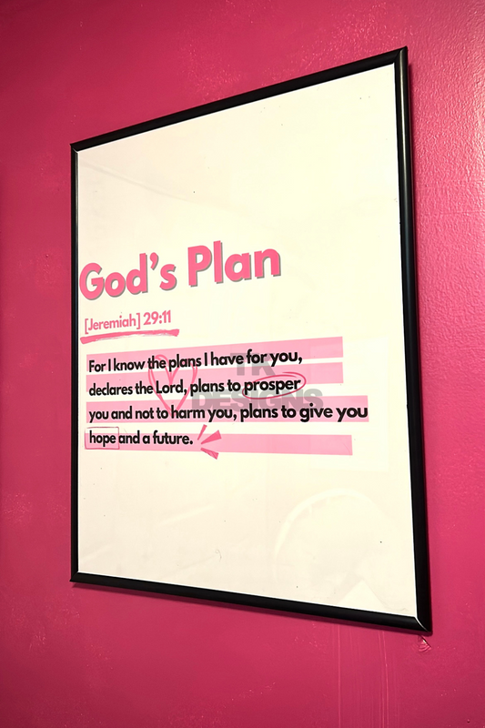 God’s Plan Wall Photo