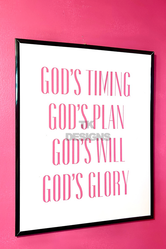 God’s timing