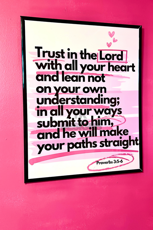 Trust in the Lord Wall Photo