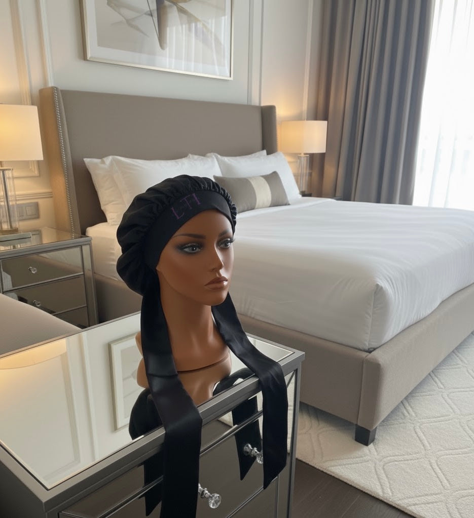 LTI bonnet with tie